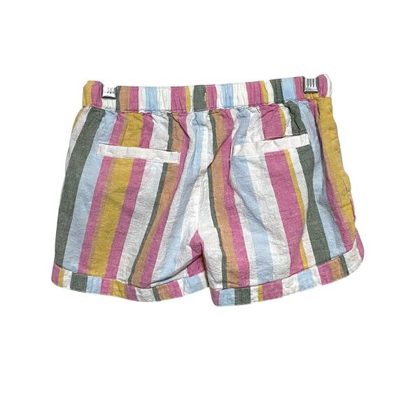 Roxy Multicolor Striped Kids Shorts - Picture 2 of 7